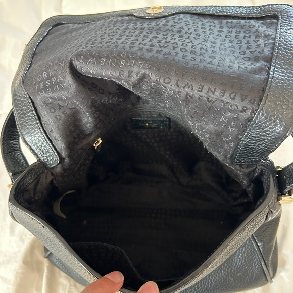 KATE‎ SPADE Chester Street Shoulder Bag Black Pebbled Leather Structured - Picture 6 of 8